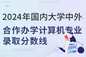 2024年国内大学中外合作办学计算机专业录取分数线