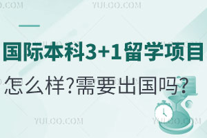 国际本科3+1留学项目怎么样？需要出国吗？