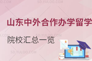 山东中外合作办学留学院校汇总一览