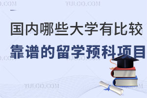 国内哪些大学有比较靠谱的留学预科项目？